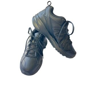 NWOB New Balance 608 V5 Training Shoes Slip Resistant Black Size‎ 8.5 W/ 7 M